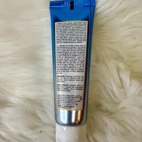 New Mini Sunday Riley Ceramic Slip Cleanser - Picture 2 of 3